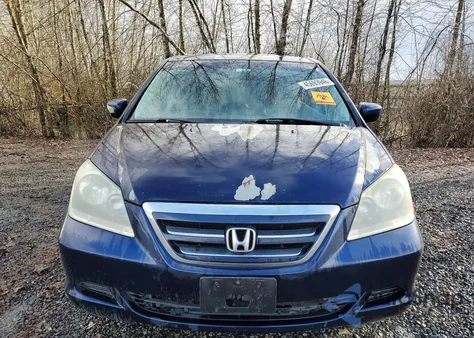 2006 Honda Odyssey Exl z USA, uszkodzony, nr VIN 5FNRL38796B020498